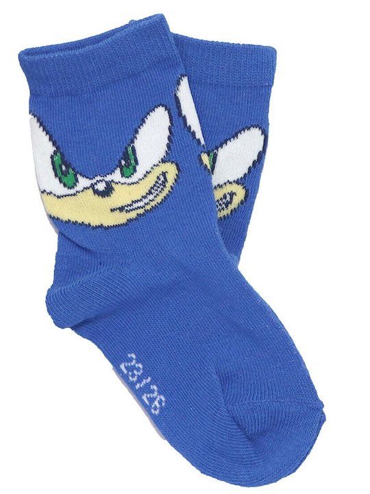Sega Kids' Socks Knee-High Sonic Multicolored 3 Pairs