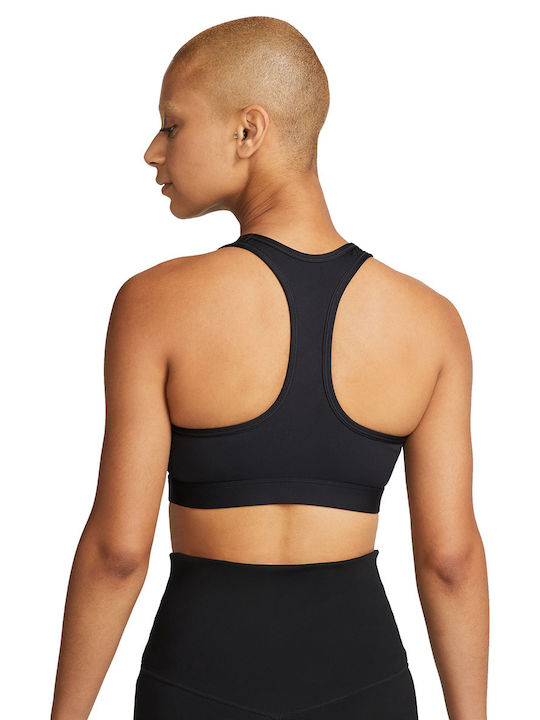 Dri-Fit Swoosh Women's Sports Bra without Padding Black
