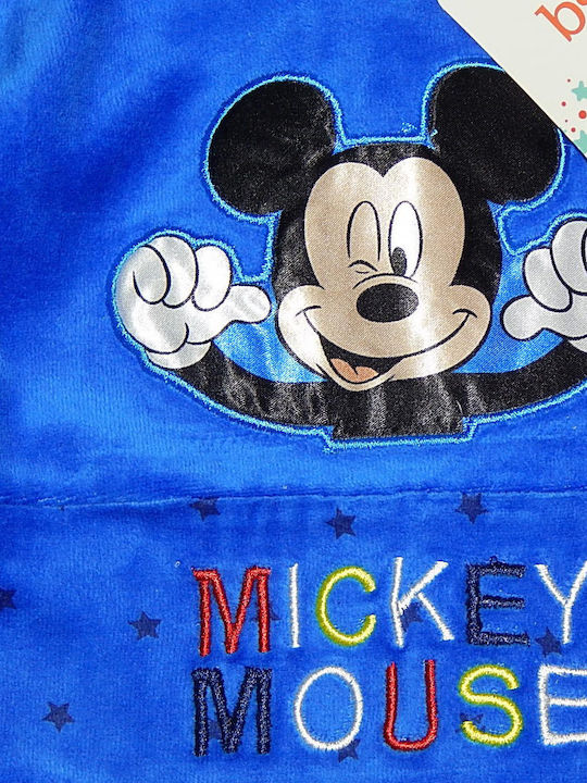 Disney Mickey Φορμάκι Βελουτέ Μπλε