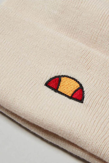Thar Beanie Ανδρικός Σκούφος με Rib Πλέξη σε Εκρού χρώμα