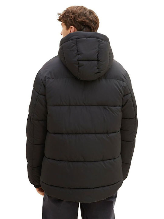 Χειμωνιάτικο Μπουφάν Puffer Μαύρο