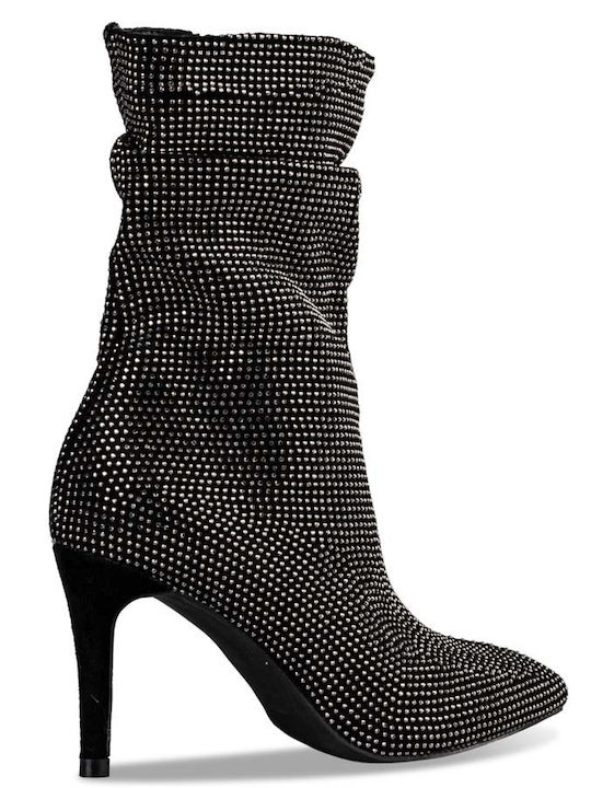 Stiefeletten Damen Schwarz