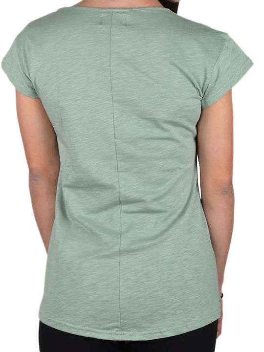 Paco & Co Γυναικείο T-shirt Πράσινο