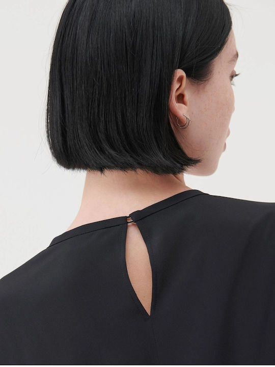 Women's Blouse Long Sleeve Black