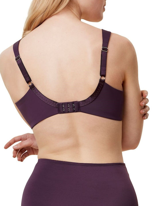 True Shape Sensation W01 Minimizer Minimizer Bra Underwire Purple