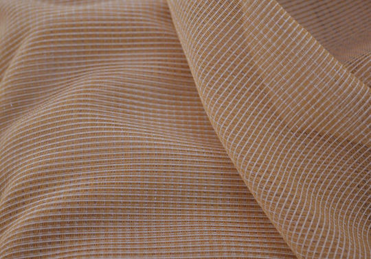 Saray Home CE 670 With Brown Pencil Pleat Curtains 300x280cm