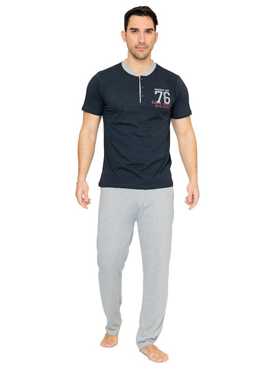 Men's pajamas with embroidery (2545)