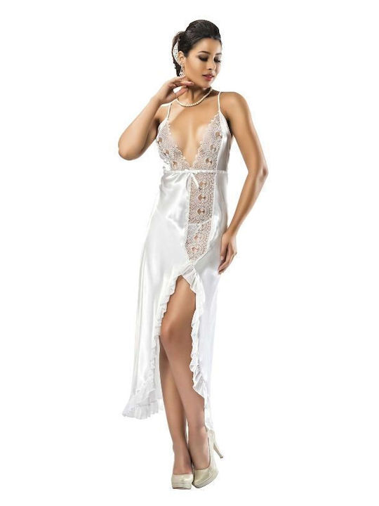Wedding nightgown (3110A) - Ivory