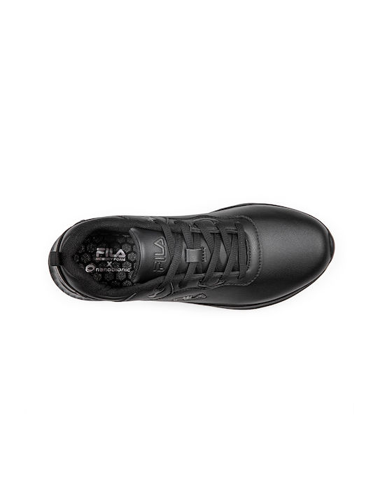 Memory Anton Nanobionic Damen Sportschuhe Laufen Schwarz