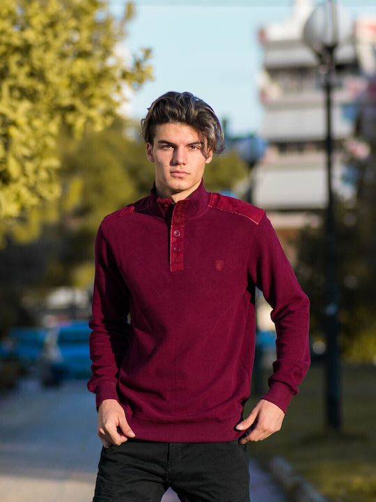 Polo Μπλούζα Μακρυμάνικη Μπορντό