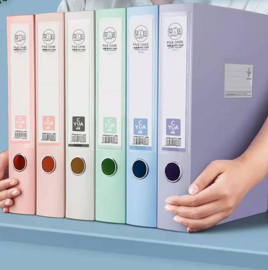 Next Plastic File Box with Buttons 23.4x4x31.6cm