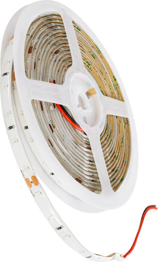 GloboStar Waterproof LED Strip 24V Red Light 1m Type SMD2835
