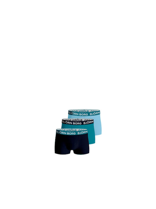 Björn Borg Herren Boxershorts Blau 3Packung