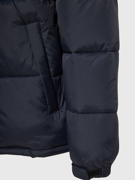Χειμωνιάτικο Μπουφάν Puffer Navy Μπλε