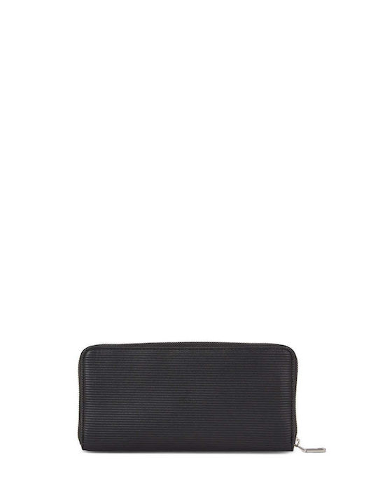 Calvin Klein Minimal Monogram Large Women's Wallet Black
