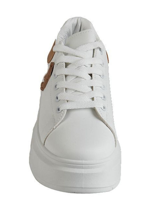 GS06920W Γυναικεία Sneakers Λευκά