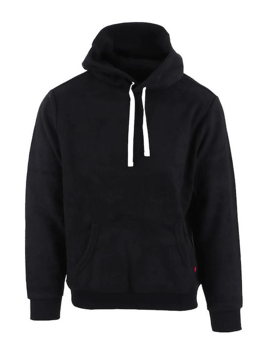 Hooded Black Sweatshirt