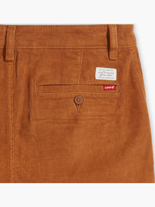 Xx Trousers Chino Elastic in Regular Fit Brown