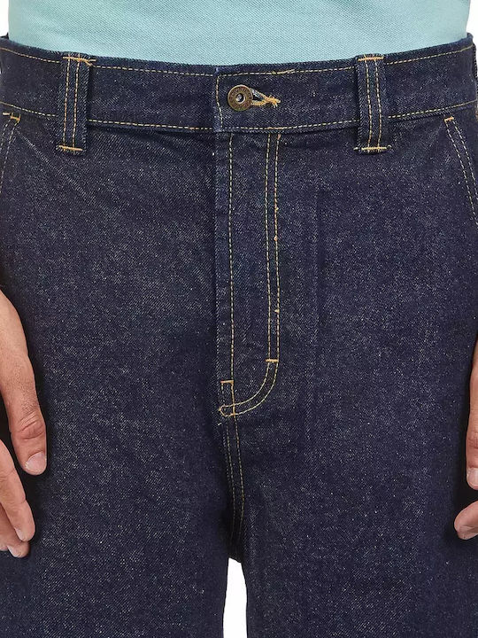 Madison Ανδρικό Παντελόνι Τζιν με Loose Baggy Εφαρμογή Μπλε