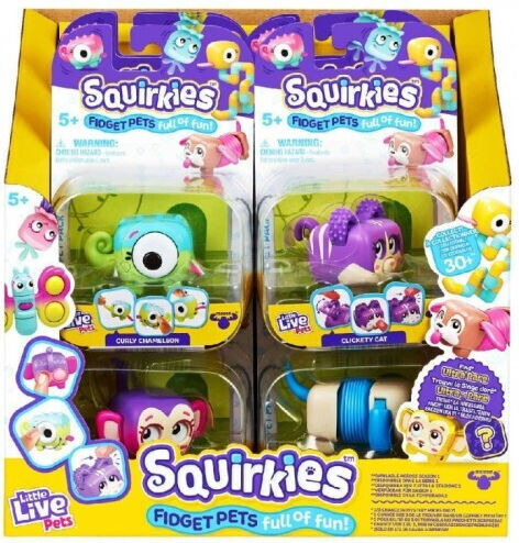 Moose Toys Squishy Plastic Animăluțe Live Mici Multicolor (Diverse modele) 1 buc