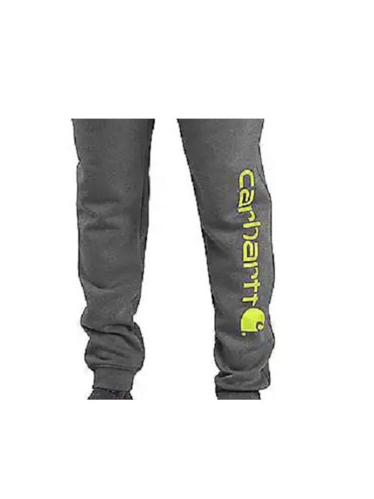 Carhartt Men's Sweatpants with Rubber Gray