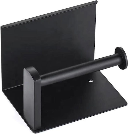 Wall Mounted Black Paper Holder
