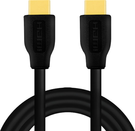LogiLink Cablu HDMI De Sex Masculin - HDMI De Sex Masculin 5m Negru