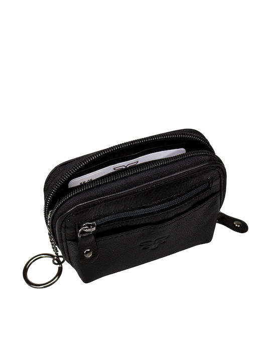 Forest Key Holder Leather Black