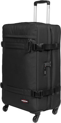 Eastpak TRANSIT'R 4 Μεγάλη Βαλίτσα Ταξιδιού με ύψος 75cm Black