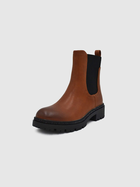 Joya Women's Chelsea Boots Brown