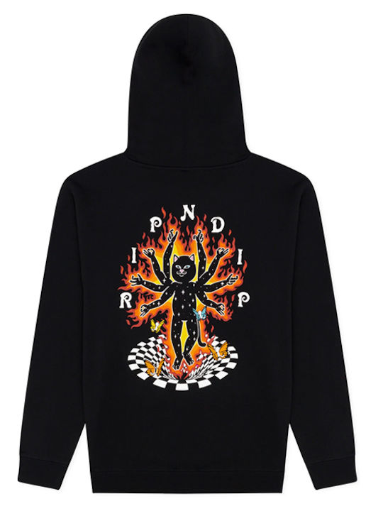 Rip N Dip Men's Sweatshirt with Hood Black