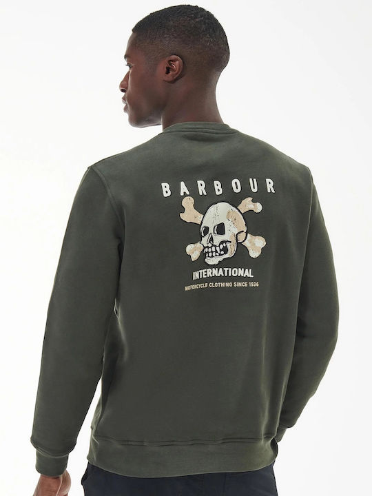 Barbour Мъжки Суитшърт Зелен