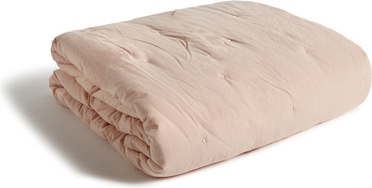 Aigaion Завивка King Size 260x240 см Ненапръскваща Бежова 260 GSM