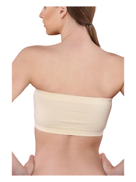 Elite Life Women's Bra with Light Padding Beige