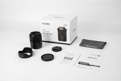 Viltrox Full Frame Camera Lens AF 28mm f/1.8 Wide Angle for Nikon Z Mount Black