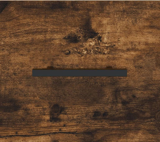 Ντουλάπα Γραφείου Ξύλινη Καφέ 69.5x34x180cm