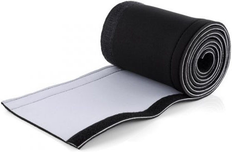 Maclean Energy Kabel-Flex-Wrap Schwarz (MCTV-672) 1Stück