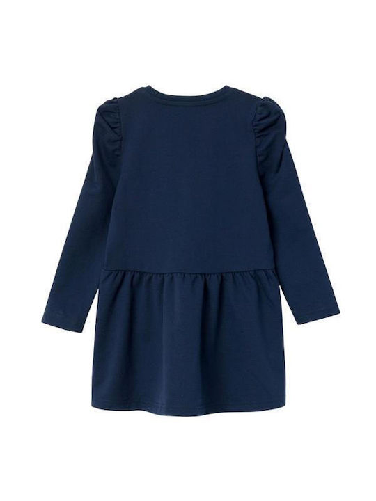 Name It Kids Dress Navy Blue