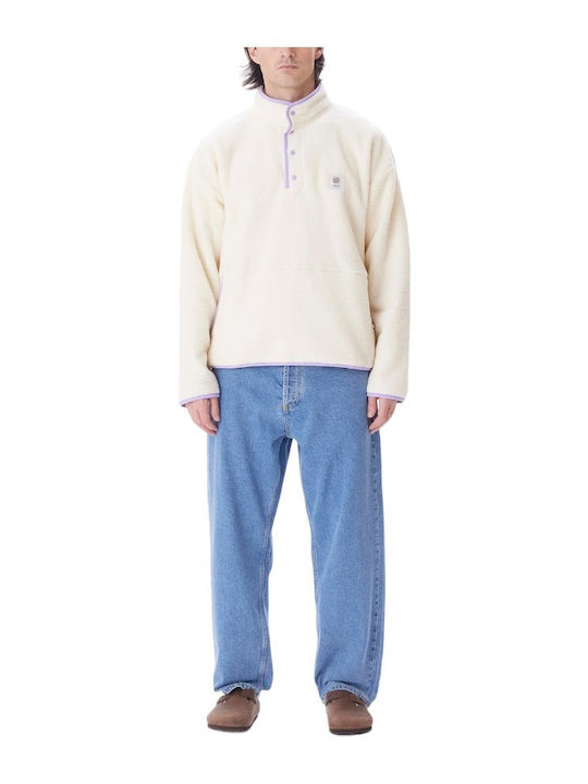 Rays Mockneck Φούτερ Κρεμ