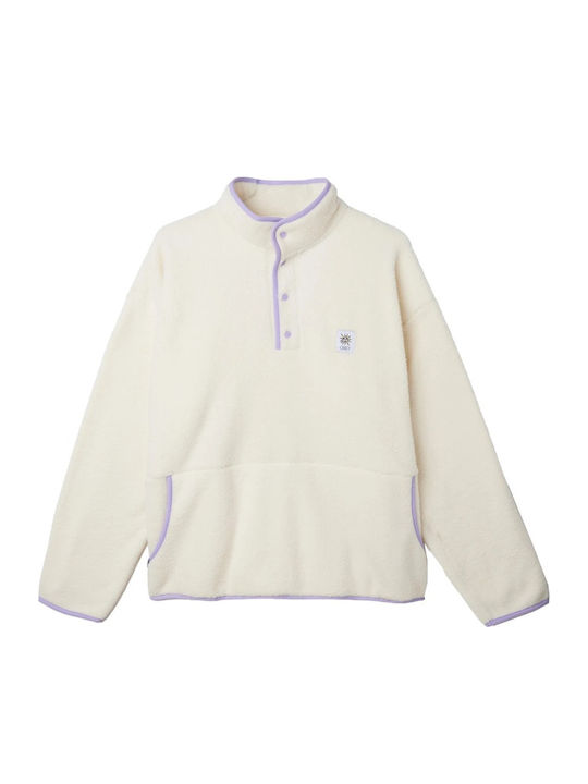 Rays Mockneck Φούτερ Κρεμ