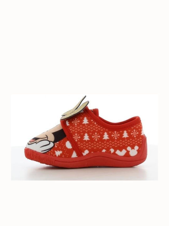 Kids Slippers Boots Red