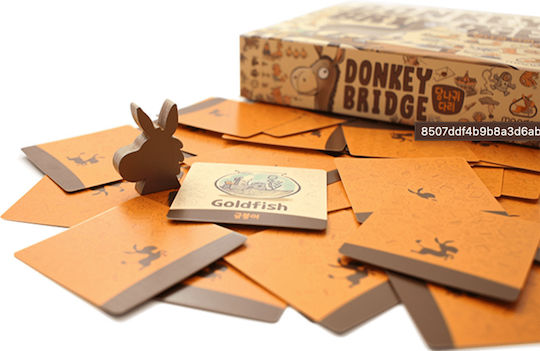 Brettspiel Donkey Bridge für 3-6 Spieler 8+ Jahre (EN) Mandoo Games