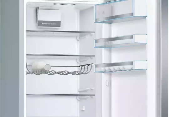 Bosch Kühl-Gefrierkombination 343Es H201xB60xT65cm. Inox KGE398IBP