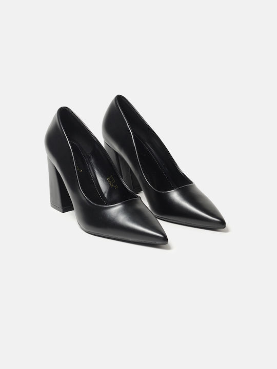 InShoes Pointed Toe Black Heels