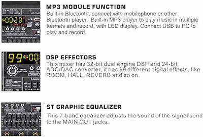 Audien 16 XLR Inputs & Bluetooth