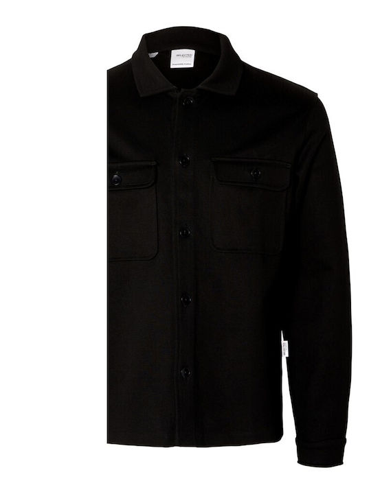 Selected Men's Shirt Long Sleeve Black