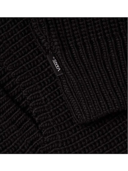 Full Face Unisex Beanie Knitted in Black color