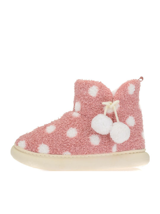 Closed Women's Slippers Pink