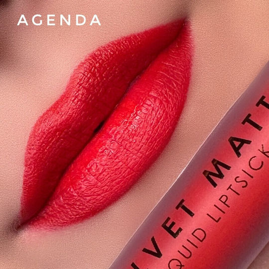 MUA Υγρό Κραγιόν Velvet Agenda 3ml 3gr