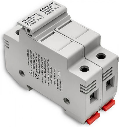 Qoltec Ρελέ Ράγας Ισχύος 30A Διπολικό με Τάση 1000V